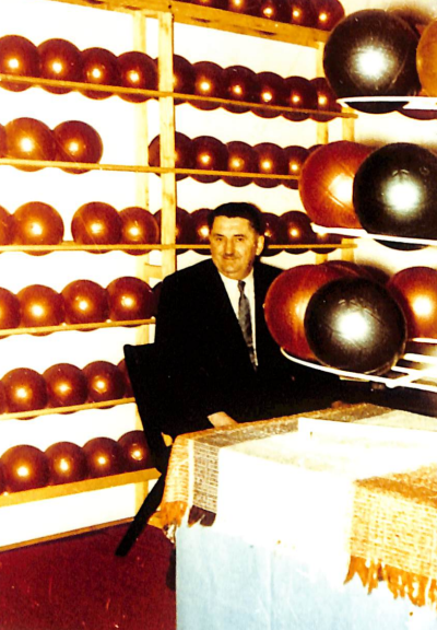 1950er Messestand Spielwarenmesse